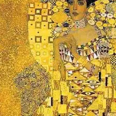 Gustav Klimt's portrait of Adele Bloch-Bauer I, a dazzling gold-leaf masterpiece, captures her regal presence amidst a mosaic of patterns.