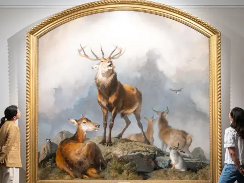 Best Edwin Landseer Paintings - Beyond the Monarch of the Glen